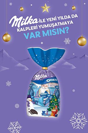 Milka Oreolu ve Kakaolu Yılbaşı Çikolatası 224 gr - 2 Adet