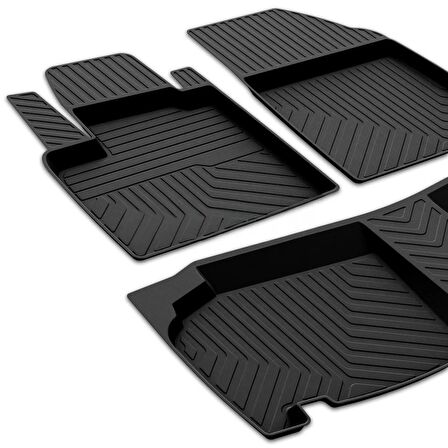 Renault Kangoo Ferrous 4D Havuzlu Kauçuk Paspas 2024 ve Üstü