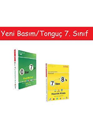 Tonguç 0'dan 7'ye Konu Anlatımlı Soru Bankası & 7'den 8'e Hazırlık Kitabı