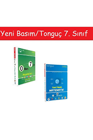 Tonguç 0'dan 7'ye Konu Anlatımlı Soru Bankası Seti & Yeni Nesil Matematik 7'den 8'e Soru Bankası