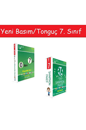 Tonguç 0'dan 7'ye Konu Anlatımlı Soru Bankası Seti & 7. Sınıf Şampiyon Paketi