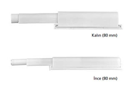 Canex Mıknatıslı Kapak İtici Plastik  40 mm  ( Kalın Beyaz )