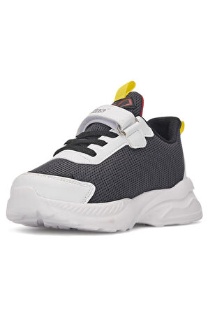 Günlük Erkek Kız Çocuk Sneaker Lastik Bağcıklı Cırtlı Hafif  Nefes Alabilen Spor Ayakkabı 080