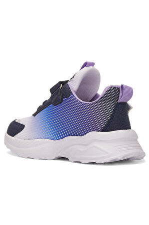 Günlük Erkek Kız Çocuk Sneaker Lastik Bağcıklı Cırtlı Hafif  Nefes Alabilen Spor Ayakkabı 080