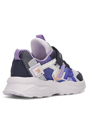 Günlük Erkek Kız Çocuk Sneaker Lastik Bağcıklı Cırtlı Hafif  Nefes Alabilen Spor Ayakkabı 080