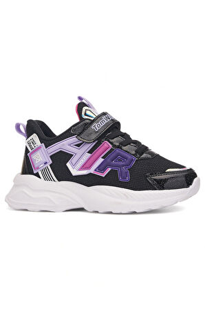 Günlük Erkek Kız Çocuk Sneaker Lastik Bağcıklı Cırtlı Hafif  Nefes Alabilen Spor Ayakkabı 080