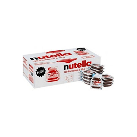 Nutella Kakaolu Fındık Kreması 15 Gr 120 Adet