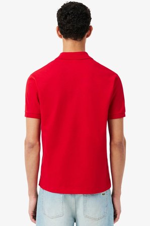 Lacoste Men's Classic Fit Polo T-shirt Erkek Polo Yaka Tişört Kırmızı