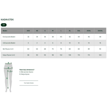 Lacoste Slim Fit Womens Skirt Dar Kesim Yırtmaçlı Kadın Kot Etek Koyu Lacivert