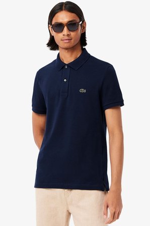 Lacoste Light Men's Slim Fit Polo T-shirt Erkek Polo Yaka Tişört Lacivert