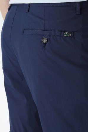 Lacoste Men's Slim Fit Bermuda Shorts Erkek Dar Kesim Bermuda Şort Lacivert