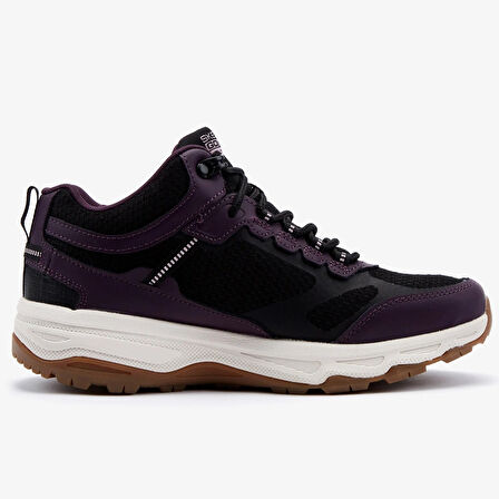 Skechers Go Run Trail Altitude-Highly Leather Womens Sneaker Hakiki Deri Kadın Outdoor Spor Ayakkabı Siyah