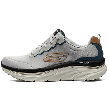 Skechers D'Lux Walker Memory Foam Mens Sneaker Hafızalı Taban Erkek Günlük Spor Ayakkabı Krem
