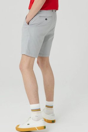 Lacoste Men's Slim Fit Bermuda Shorts Erkek Dar Kesim Pamuklu Bermuda Şort Kahverengi