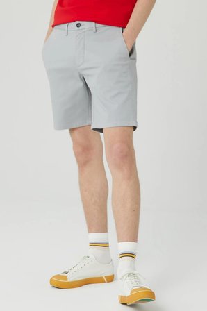 Lacoste Men's Slim Fit Bermuda Shorts Erkek Dar Kesim Pamuklu Bermuda Şort Kahverengi