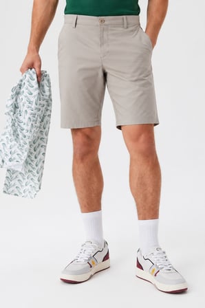 Lacoste Men's Slim Fit Beige Bermuda Short Erkek Bermuda Şort Bej