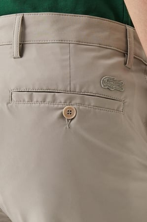 Lacoste Men's Slim Fit Beige Bermuda Short Erkek Bermuda Şort Bej
