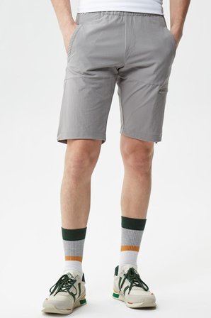 Lacoste Men's Slim Fit Grey Bermuda Short Erkek Bermuda Şort Gri