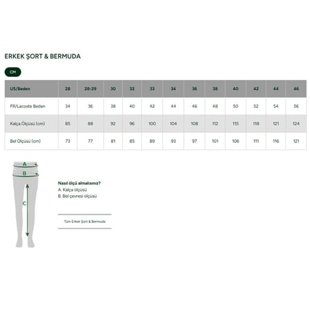 Lacoste Men's Slim Fit Organic Cotton Grey Bermuda Shorts Erkek Dar Kesim Organik Pamuk Bermuda Şort Gri