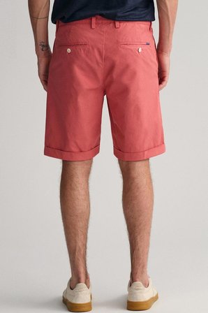 GANT Men's Regular Fit Allister Sunfaded Chino Bermuda Shorts Erkek Kanvas Bermuda Şort Kiremit