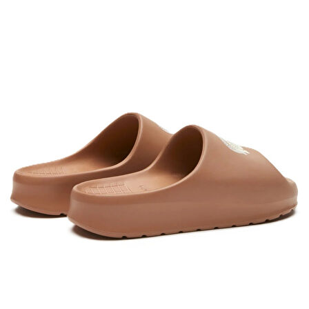 Lacoste Croco 2.0 Evo Kadın Terlik Kahverengi