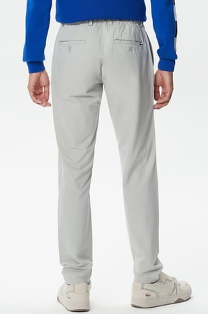 Lacoste Men's Slim Fit Grey Trousers Erkek Dar Kesim Pantolon Gri