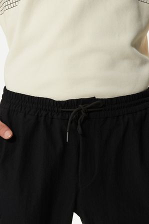 Lacoste Jogger Mens Pant.Lastik Paçalı Erkek Pantolon Siyah