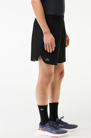 Lacoste Men's Relaxed Fit Shorts Erkek Bol Kesim Pamuk Şort Siyah