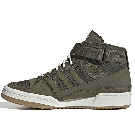Adidas Forum Mid Parley Leather Unisex Sneaker Hakiki Deri Günlük Spor Ayakkabı Haki