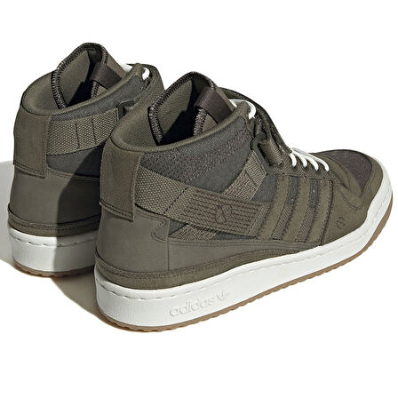 Adidas Forum Mid Parley Leather Unisex Sneaker Hakiki Deri Günlük Spor Ayakkabı Haki