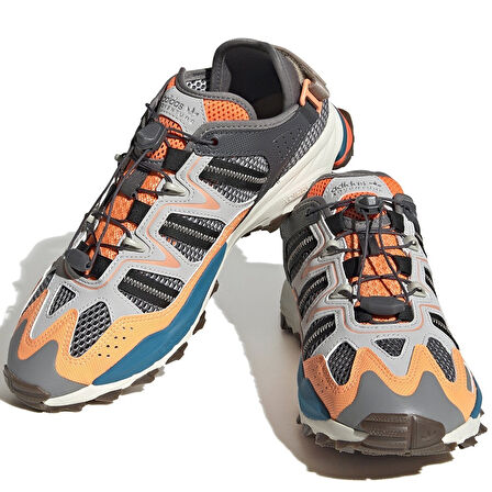  Adidas Hyperturf Unisex Sneaker Lastik Bağcıklı Unisex Günlük Spor Ayakkabı Gri