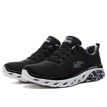 Skechers Glide-Step Sport-Stay Wild Womens Sneaker Kadın Günlük Spor Ayakkabı Siyah