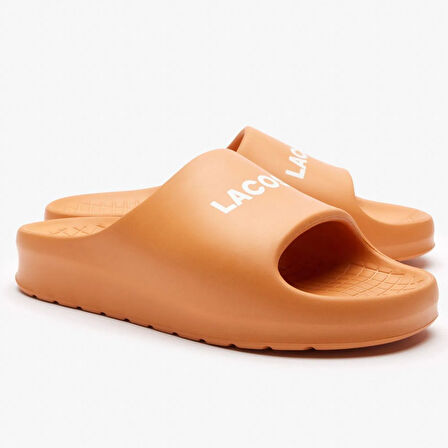 Lacoste Croco 2.0 Evo Unisex Terlik Turuncu