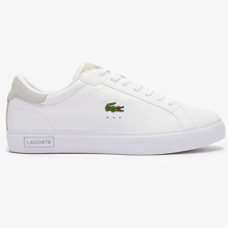 Lacoste Powercourt Unisex White Sneaker Unisex Günlük Spor Ayakkabı Beyaz 