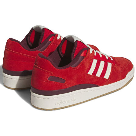 Adidas Forum Low CL Leather Mens Sneaker Hakiki Deri Erkek Günlük Spor Ayakkabı Kırmızı