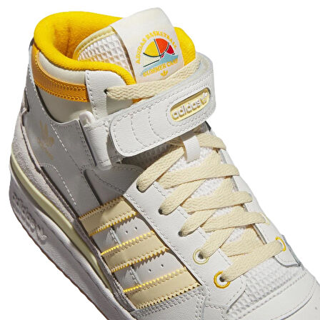 Adidas Forum Mid Unisex Sneaker White Unisex Günlük Spor Ayakkabı Beyaz