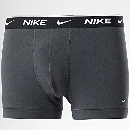 Nike Dri Fit Ultra Stretch 2 Pack Micro 2 li Paket Kısa Boxer Antrasit Lacivert