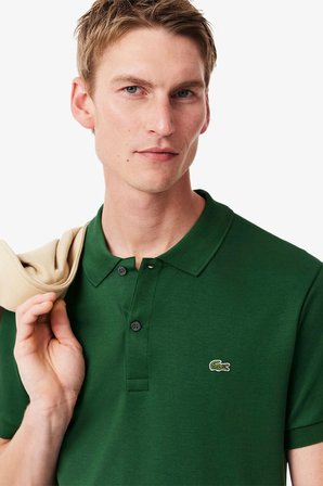 Lacoste Regular Fit Men's Polo T-Shirt Erkek Polo Yaka Pamuklu Tişört Yeşil