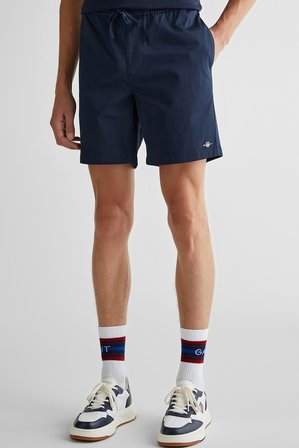 GANT Men's Regular Fit Soft Canvas Bermuda Shorts Erkek Yumuşak Kanvas Bermuda Şort Lacivert