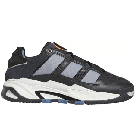 Adidas Niteball Leather Unisex Shoes Black Hakiki Deri Unisex Günlük Spor Ayakkabısı Siyah