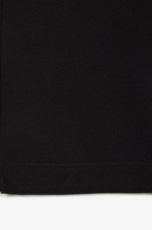 Lacoste Classic Fit Polo T-Shirt Erkek Polo Yaka Tişört Siyah