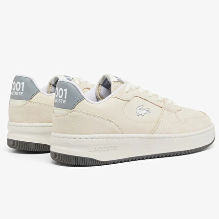 Lacoste L001 Set Hakiki Deri Erkek Krem Sneaker