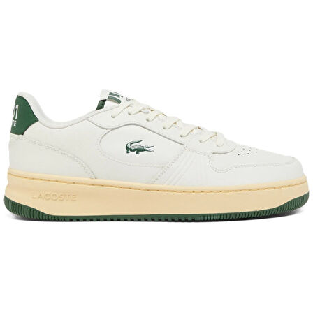 Lacoste L001 Set Hakiki Deri Erkek Krem Sneaker