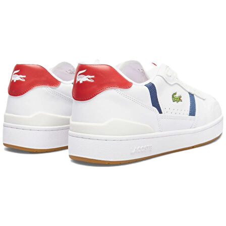 Lacoste T-Clip Set Hakiki Deri Erkek Beyaz Sneaker