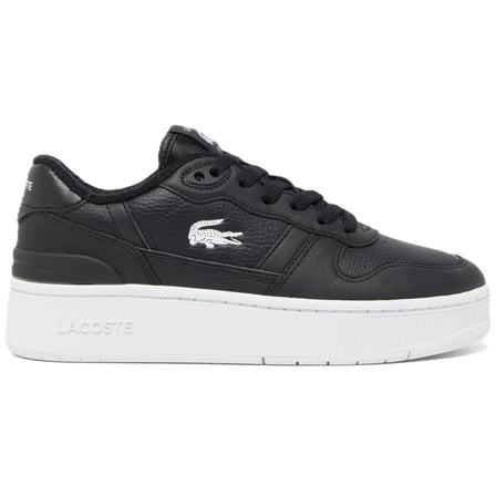 Lacoste T-Clip Platform Hakiki Deri Kadın Siyah Sneaker