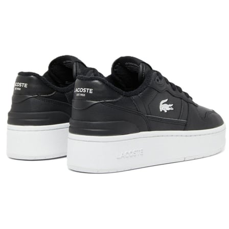 Lacoste T-Clip Platform Hakiki Deri Kadın Siyah Sneaker