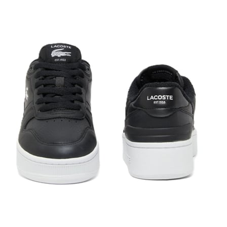 Lacoste T-Clip Platform Hakiki Deri Kadın Siyah Sneaker