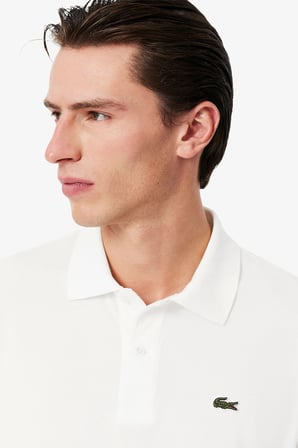 Lacoste L.12.12 Light Men's Classic Fit Polo T-shirt Erkek Polo Yaka Tişört Beyaz
