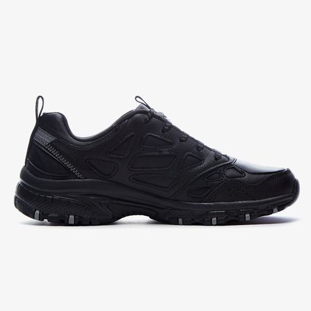 Skechers Hillcrest Outdoor Memory Foam Leather Womens Walking Shoes Hakiki Deri Hafızalı Taban Hakiki Deri Kadın Yürüyüş Ayakkabısı Siyah
