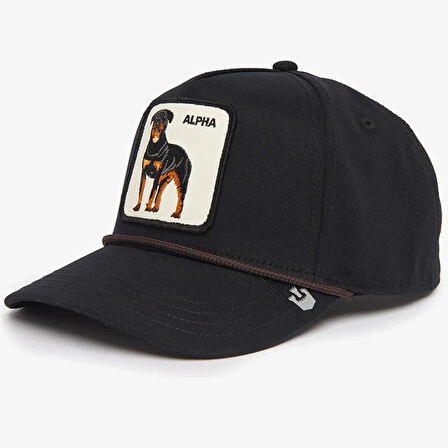 Goorin Boris Alpha Dog 100 Trucker Cap Unisex Şapka Siyah